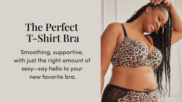 Perfect T-Shirt Push-Up Bra  Most comfortable bra, Curvy women outfits, Plus  size swimsuits